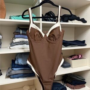 Abercrombie Underwire One-Piece Swimsuit